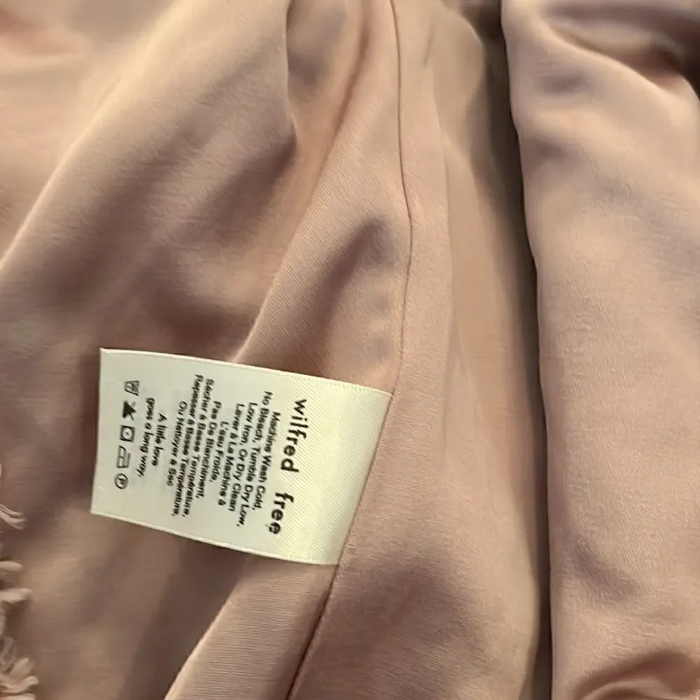 Aritzia Pink Peacoat XS new